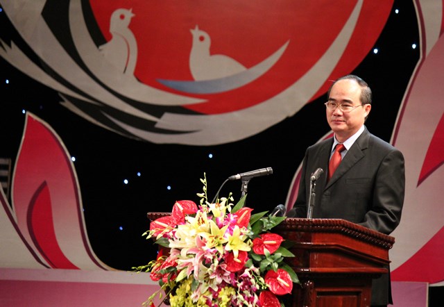 Phó Thủ tướng Nguyễn Thiện Nhân phát biểu tại Lễ kỷ niệm