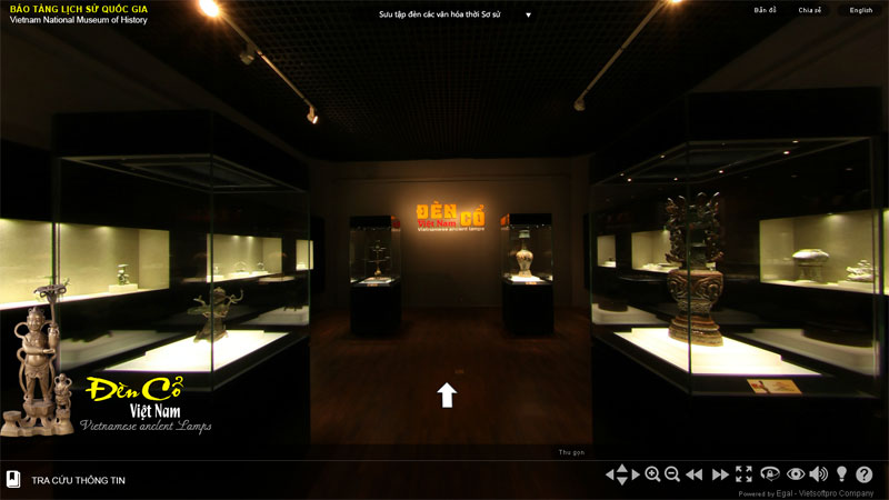 Bảo tàng ảo 3D Khu trưng bày 
