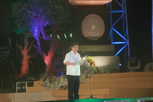 Thứ trưởng Bộ Văn hóa, Thể thao và Du lịch phát biểu tại chương trình