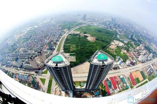Thành phố Hà Nội nhìn từ độ cao 350m