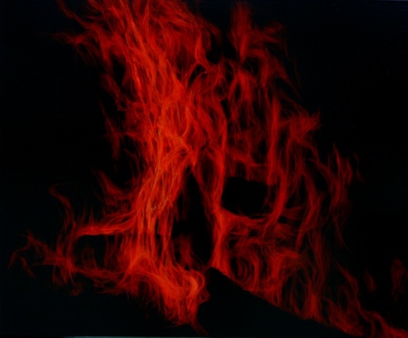 Cảm xúc lửa 72x53cm, sơn dầu trên vải canvas 2014