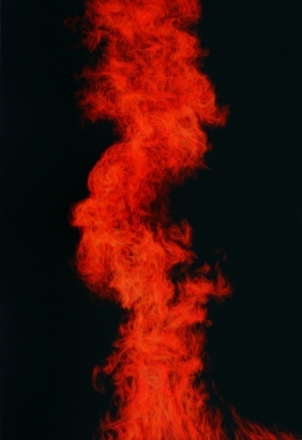 Cảm xúc lửa 162.2 x 90cm, sơn dầu trên vải canvas 2014