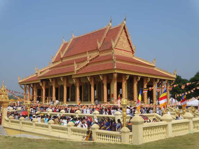 Chùa Khmer ngày Đại lễ Dâng y Kathinan