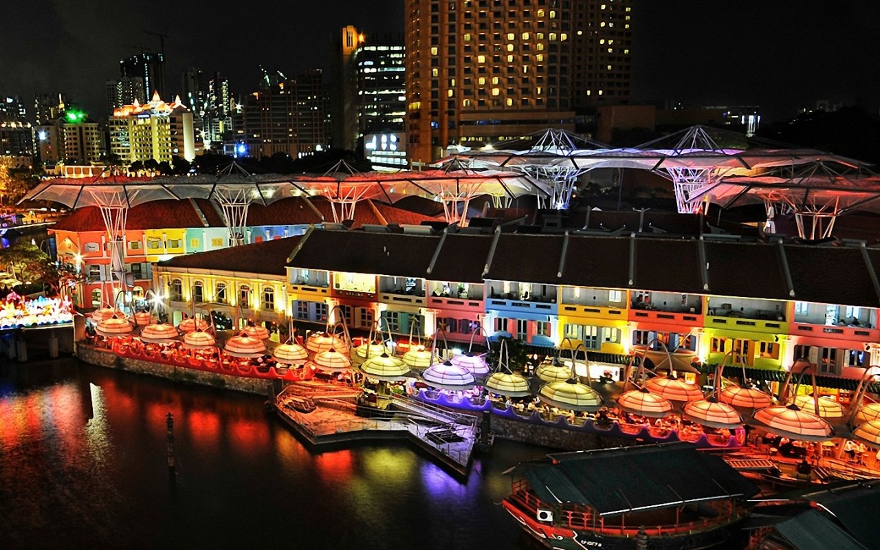 Cầu cảng Clarke Quay, Singapore