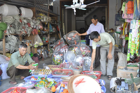 Đại lý bán hàng tạp phẩm tại thôn Xá Thị, xã Đà Vị (Nà Hang)