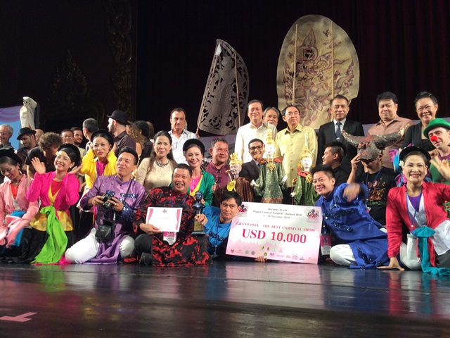 Giải thưởng danh giá nhất Lễ hội đã dành cho các nghệ sỹ Việt Nam