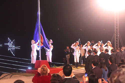 Lễ thượng cờ ASEAN diễn ra trong không khí trang nghiêm