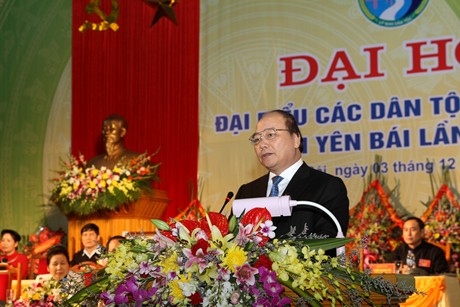 Phó Thủ tướng Nguyễn Xuân Phúc đề nghị Yên Bái chú trọng phát triển vùng đồng bào dân tộc thiếu số