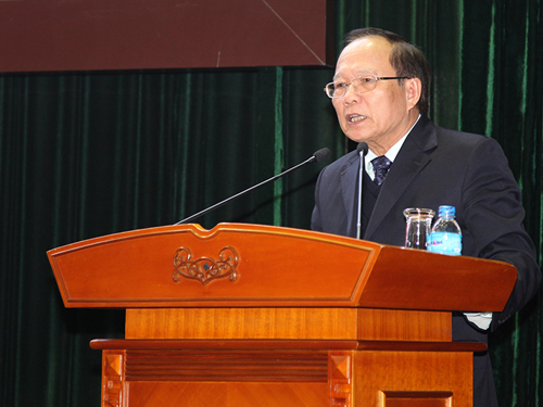 Bộ trưởng Hoàng Tuấn Anh phát biểu tại Hội nghị