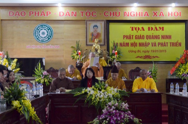 Tọa đàm Giáo hội Phật giáo Việt Nam tỉnh Quảng Ninh – 10 năm hội nhập và phát triển