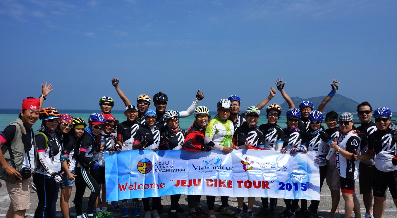Tour thử nghiệm Đạp xe tại Jeju (29/5-3/6/2015)