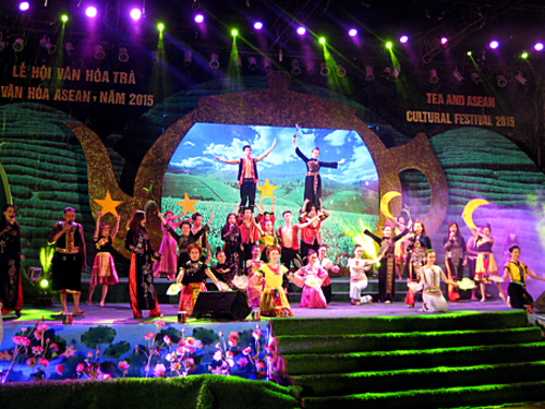 Chương trình nghệ thuật khai mạc Lễ hội Văn hóa Trà - Văn hóa ASEAN