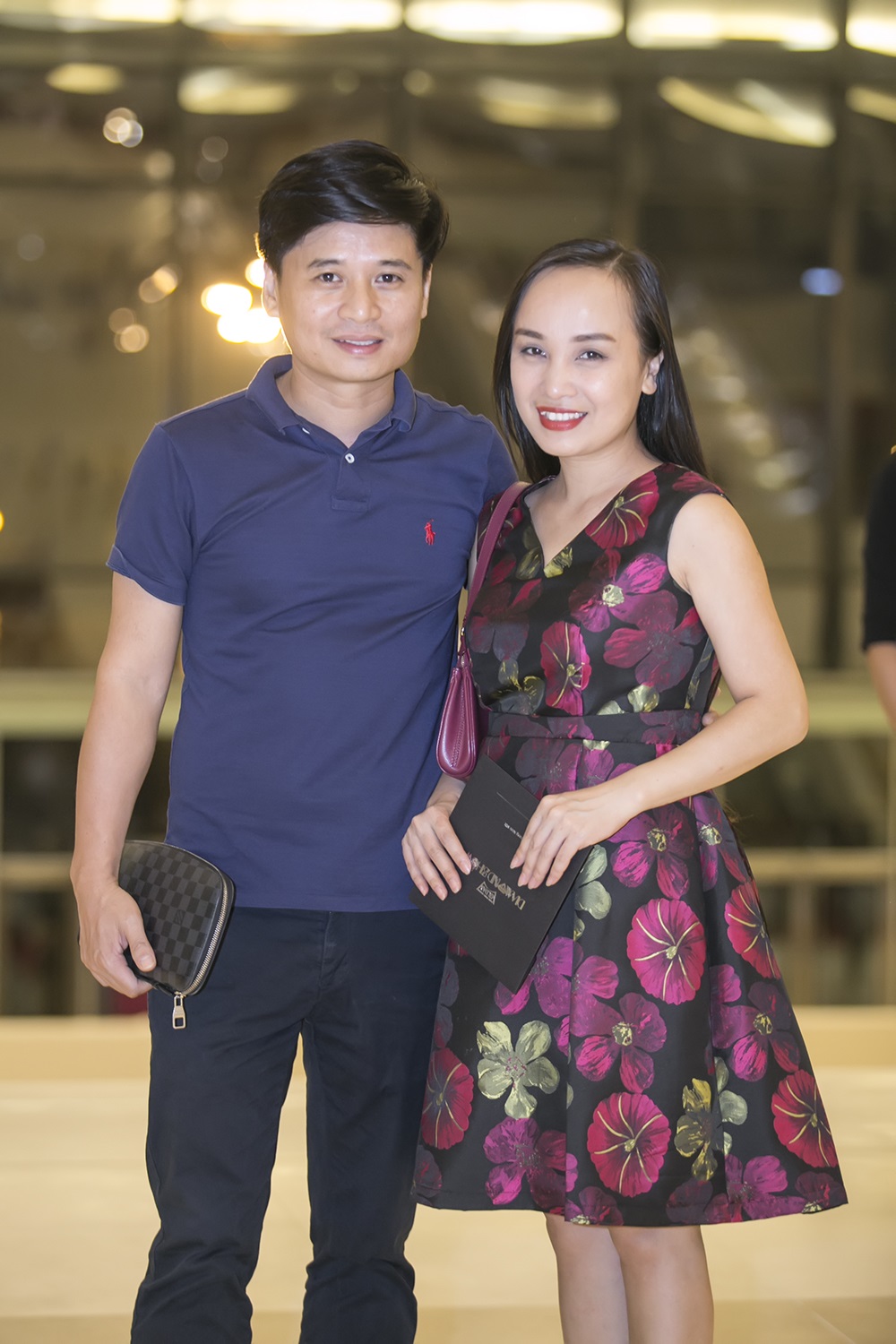 Vợ chồng ca sỹ Tấn Minh