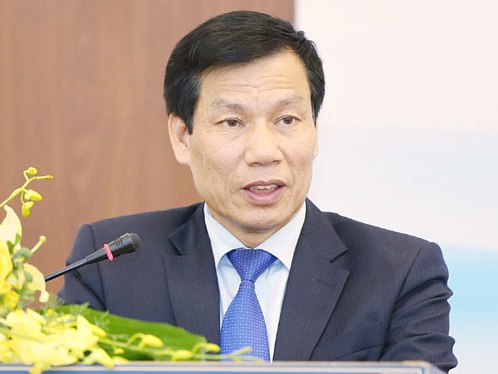 Bộ trưởng Bộ VHTTDL Nguyễn Ngọc Thiện phát biểu tại Hội nghị (ảnh: Trần Huấn)