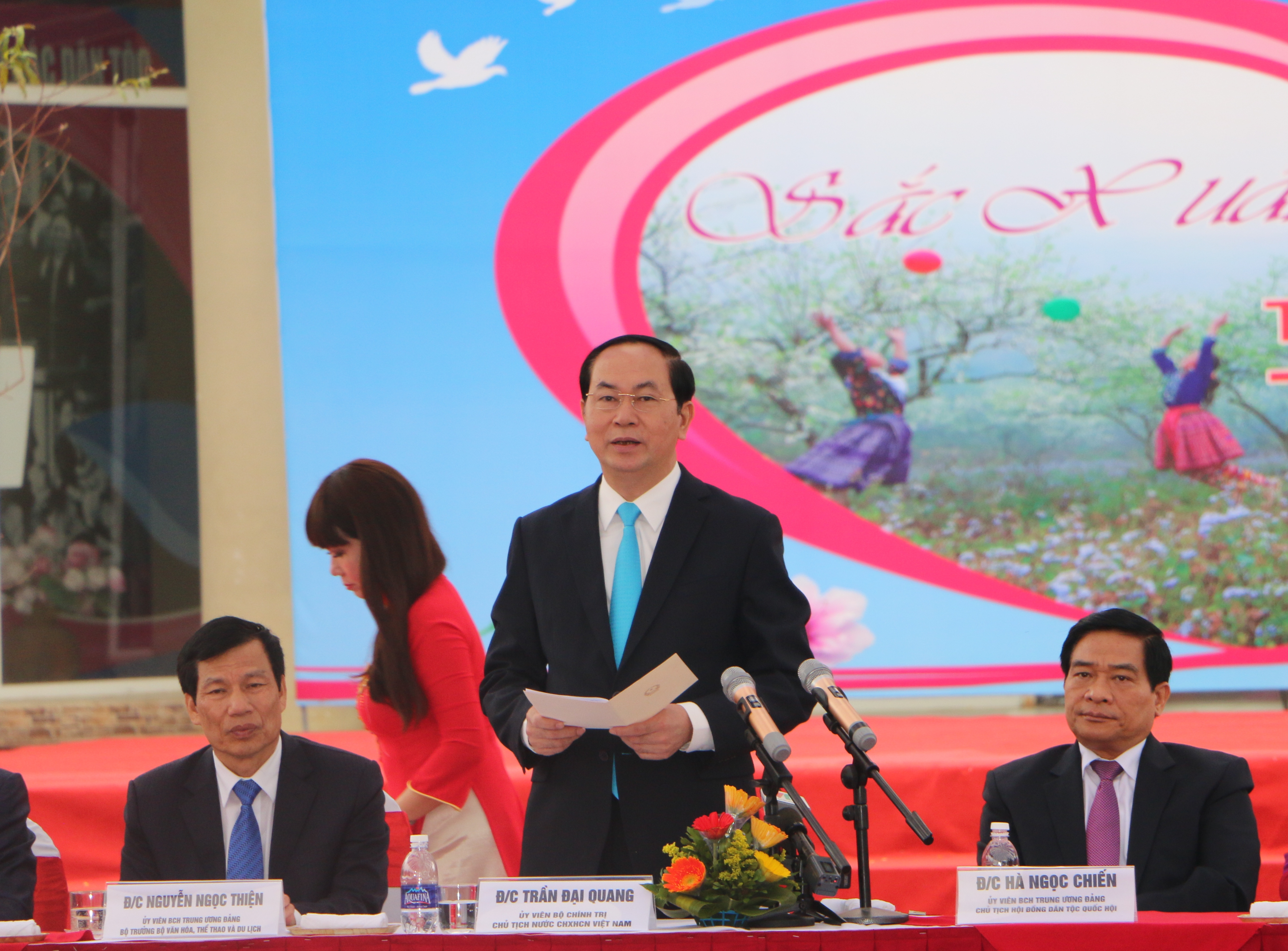 Chủ tịch nước Trần Đại Quang phát biểu tại chương trình 