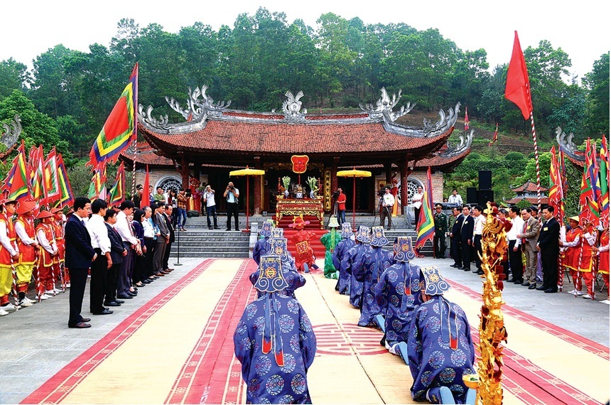 Lễ giỗ Quốc Tổ Hùng Vương tại Đền Hùng