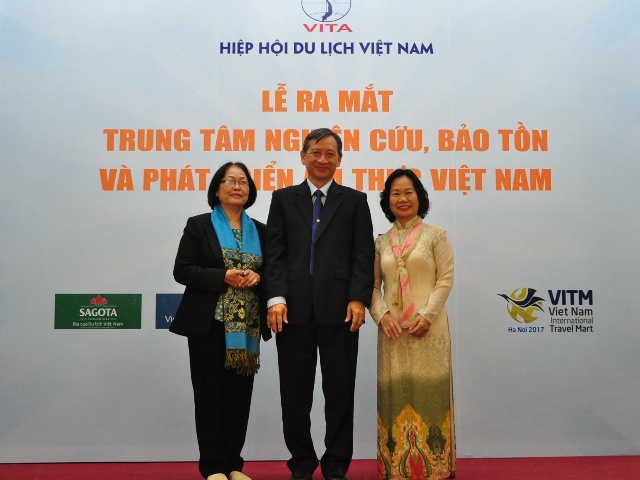 Ra mắt Ban lãnh đạo Trung tâm Nghiên cứu, Bảo tồn và Phát triển Ẩm thực Việt Nam.