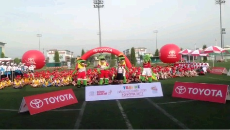 Vòng sơ tuyển Trại hè Bóng đá thiếu niên Toyota tại Hà Nội