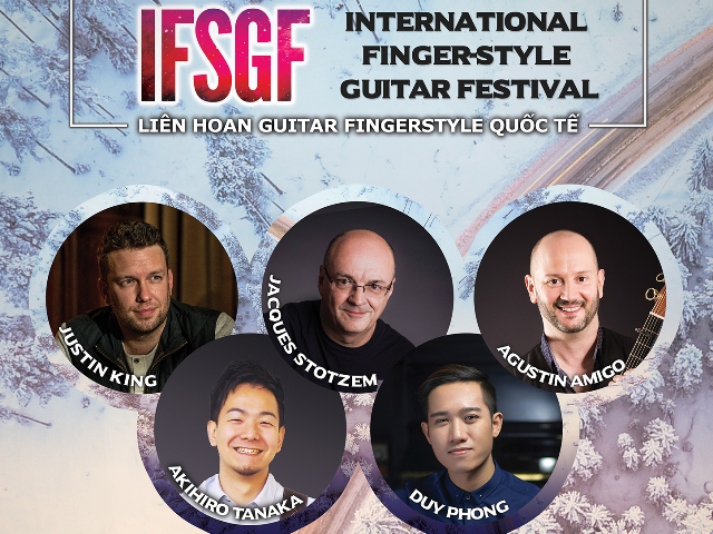 5 nghệ sỹ guitar hàng đầu thế giới sẽ có mặt tại Việt Nam vào tháng 7 này