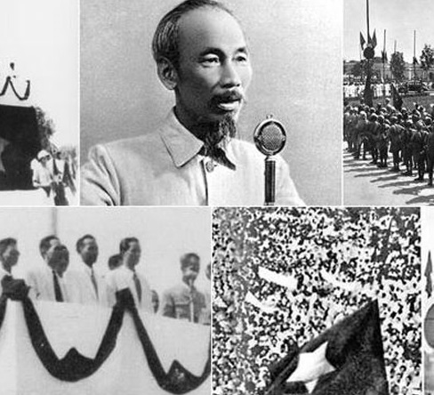 Ngày 2/9/1945, tại Quảng trường Ba Đình, Hà Nội, Chủ tịch Hồ Chí Minh đã đọc bản Tuyên ngôn độc lập khai sinh ra nước Việt Nam dân chủ cộng hòa.