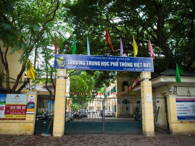 Mái trường Việt Đức nơi chắp cánh bao thế hệ thầy và trò