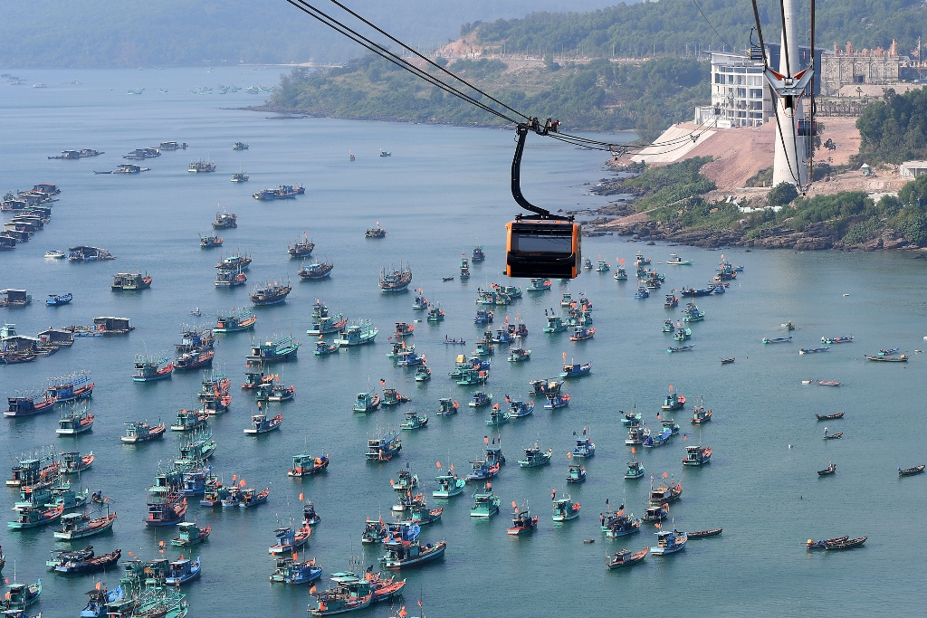 Tuyến cáp treo dài nhất thế giới chính thức khai trương tại Phú Quốc