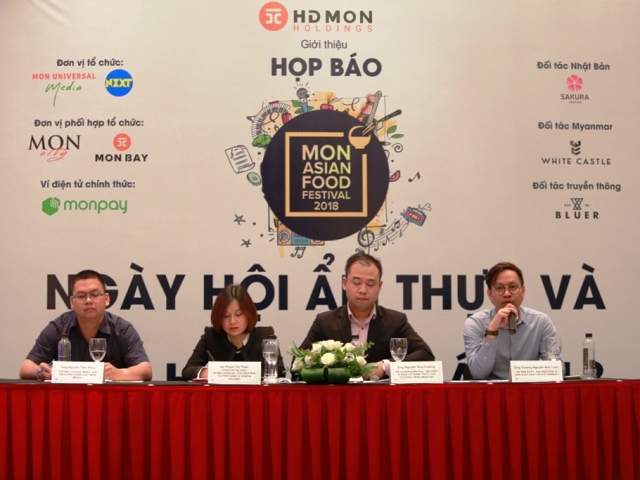 Họp báo giới thiệu Lễ hội ẩm thực và văn hóa Châu Á 2018 (Mon Asian Food Festival - MAFF 2018)
