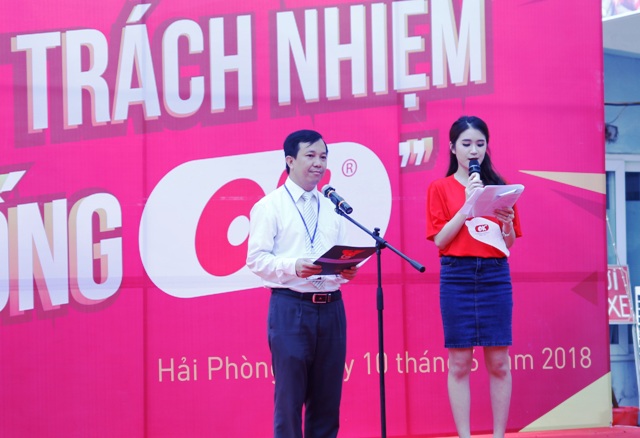 Ông Nguyễn Toàn Thắng phát biểu tại chương trình