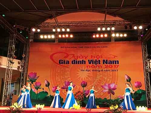 Lễ khai mạc Ngày hội gia đình Việt Nam 2017