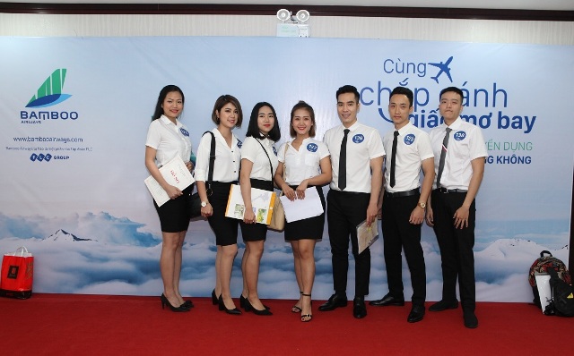  Các ứng viên tiếp viên thanh lịch của Bamboo Airways