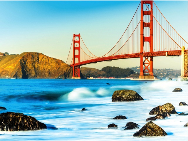 Cầu Cầu Vàng - cầu đẹp và lãng mạn nhất thế giới tại San Francisco