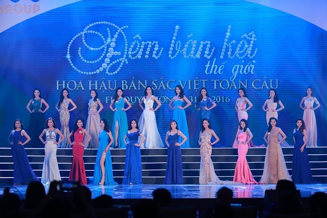 Dàn thí sinh rực rỡ mùa giải đầu tiên của Hoa hậu Bản sắc Việt toàn cầu 2016