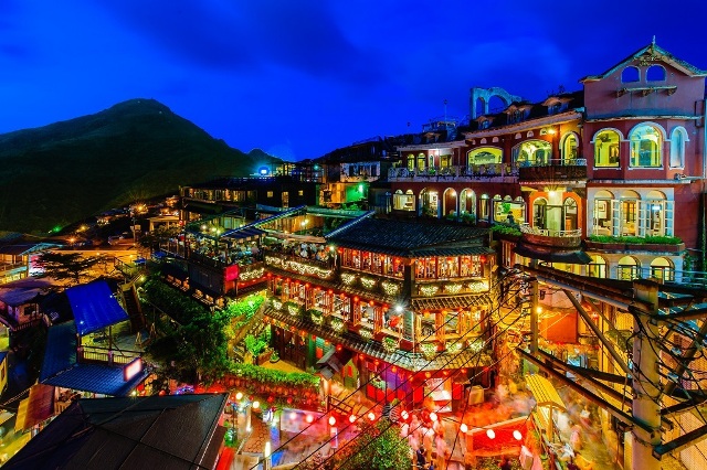 Nét cổ kính của phố cổ Đài Loan