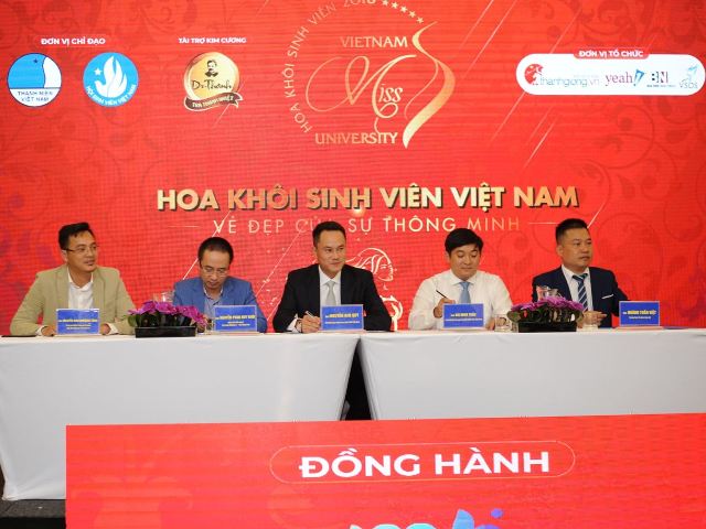 Năm nay là năm thứ 2, Nhãn hàng Trà thanh nhiệt Dr Thanh đồng hành cùng Cuộc thi Hoa khôi Sinh viên Việt Nam 