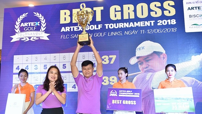 Golfers Đường Ngọc Dương vô địch Artex Golf Tournament 2018 – tháng 6/2018