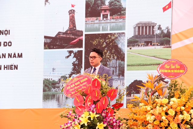 Anh Nguyễn Đức Hoà - Tổng Giám đốc Công ty CP Du lịch OPENSEA phát biểu tại lễ ra mắt