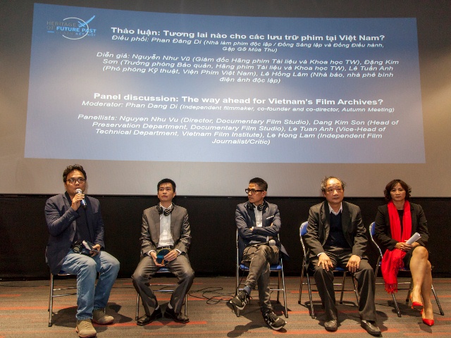 Các khách mời chia sẻ về tương lai nào cho lưu trữ phim tại Việt Nam