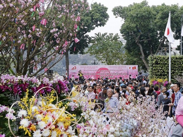 Lễ hội hoa anh đào năm 2018