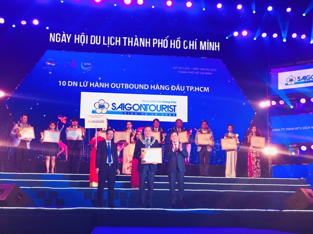 Lu hanh Saigontourist_giai 10 dn lu hanh outbound hang dau TPHCM 2018