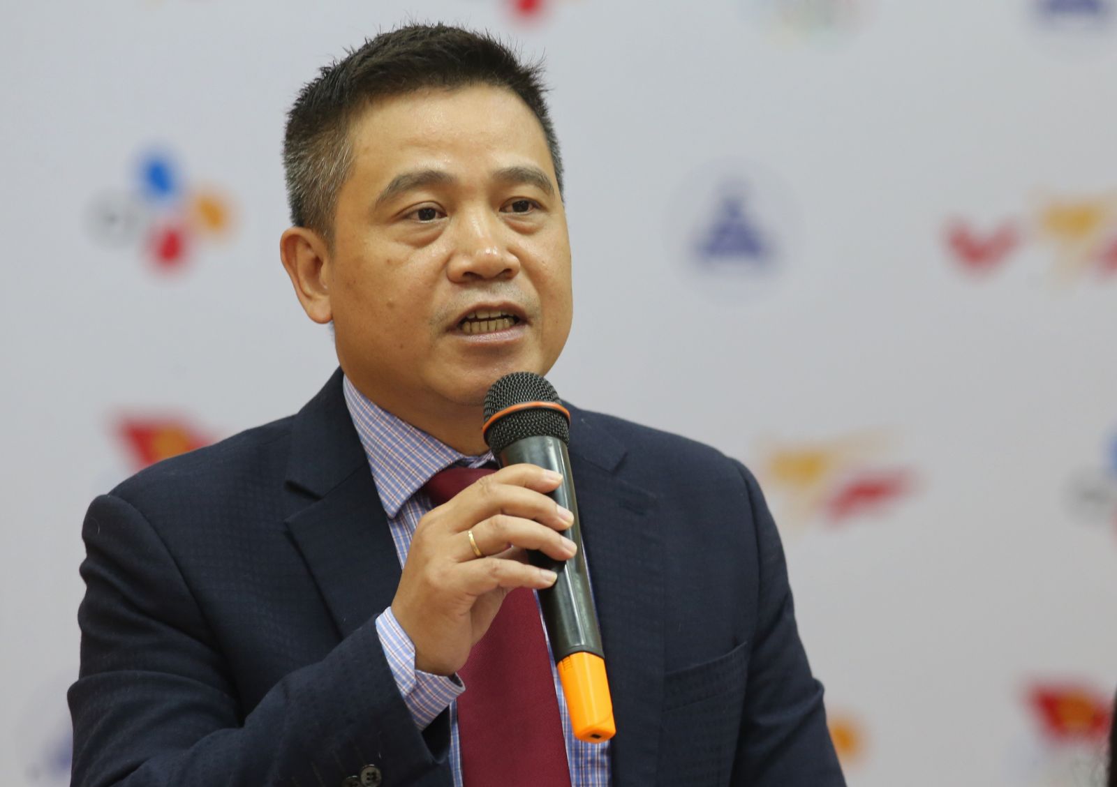 Phát biểu tại buổi gặp mặt, Phó Chủ tịch kiêm Tổng Thư ký Liên đoàn Taekwondo Việt Nam  Vũ Xuân Thành