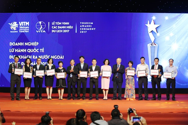 Lễ trao giải thưởng du lịch Việt Nam 2017 