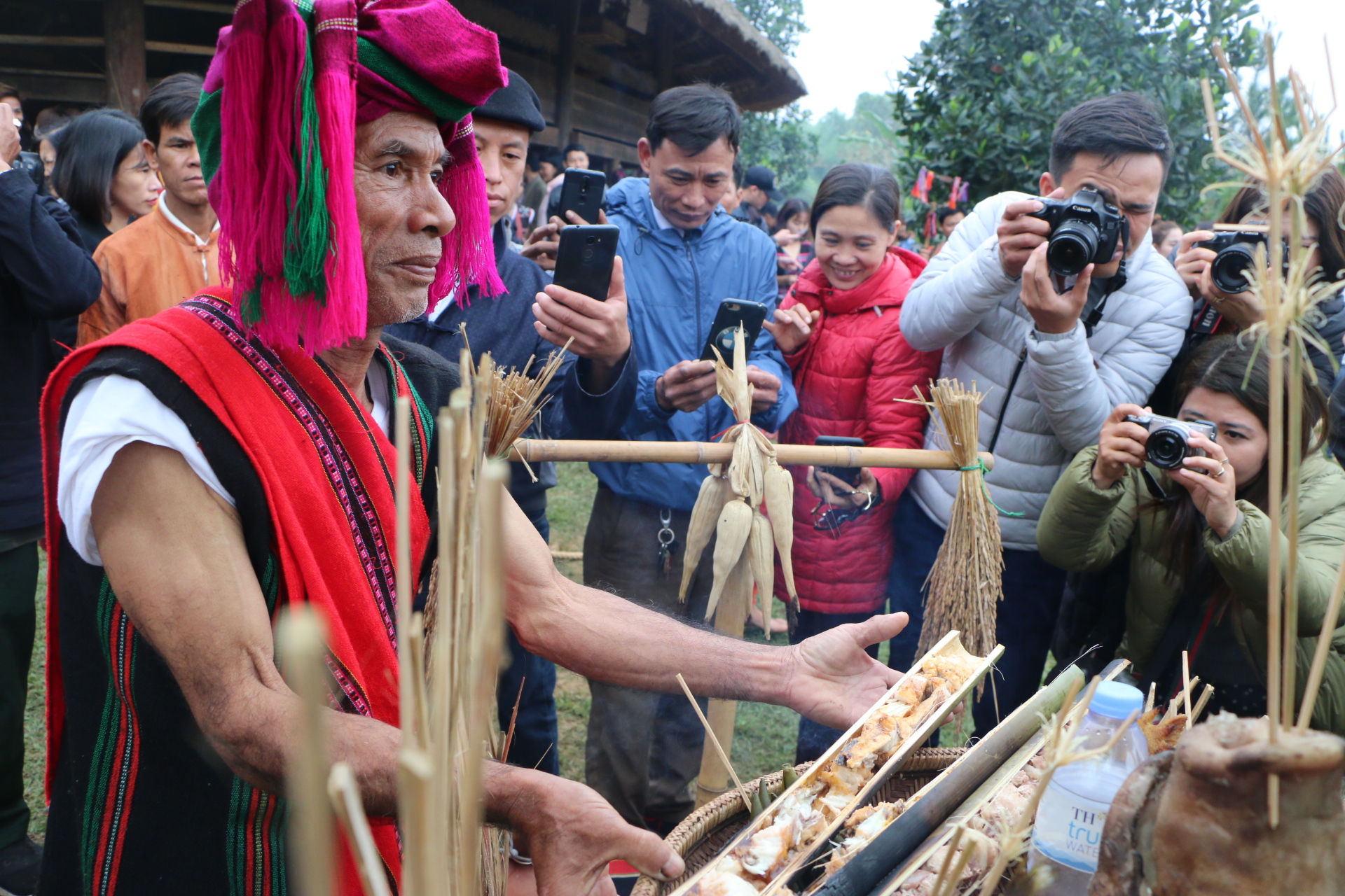 Tái hiện lễ hội tại Làng Văn hóa - Du lịch các dân tộc Việt Nam
