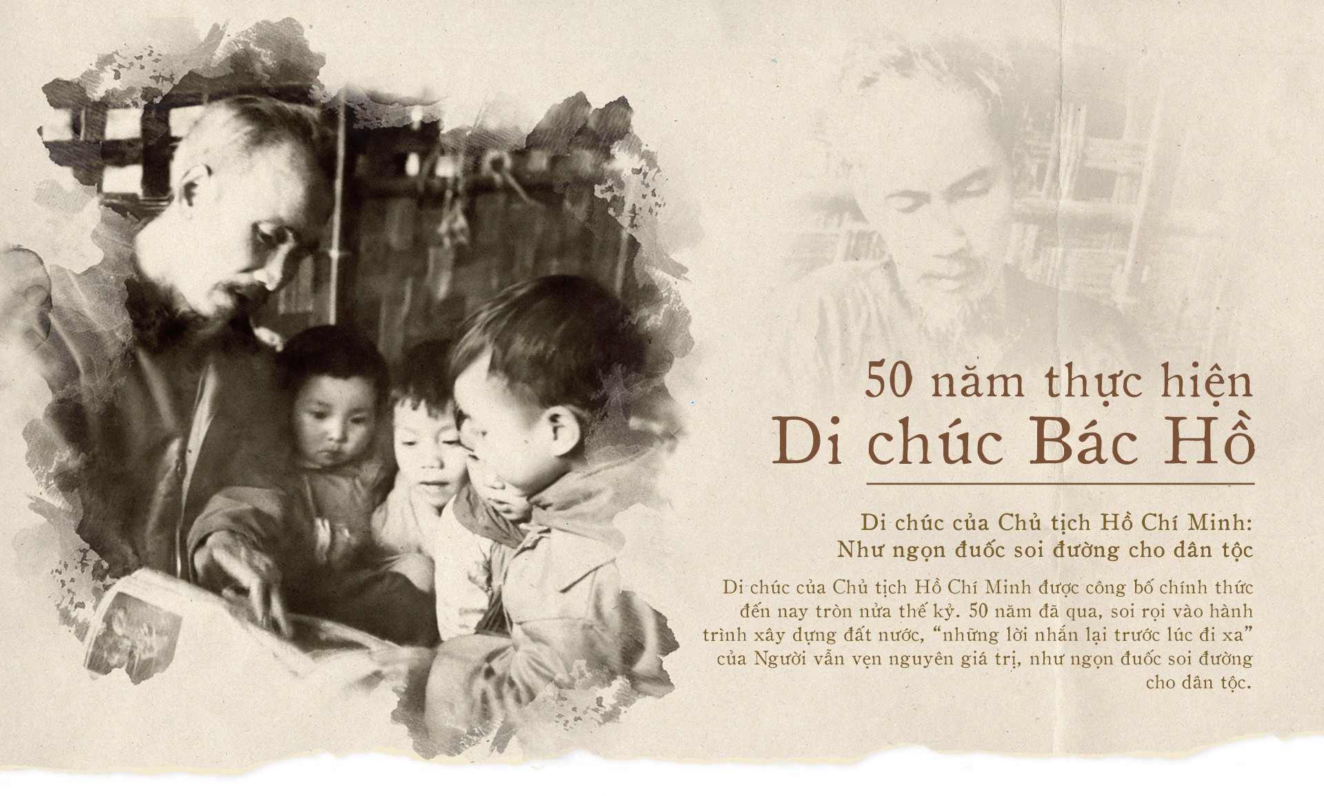 50 năm thực hiện Di chúc của Chủ tịch Hồ Chí Minh