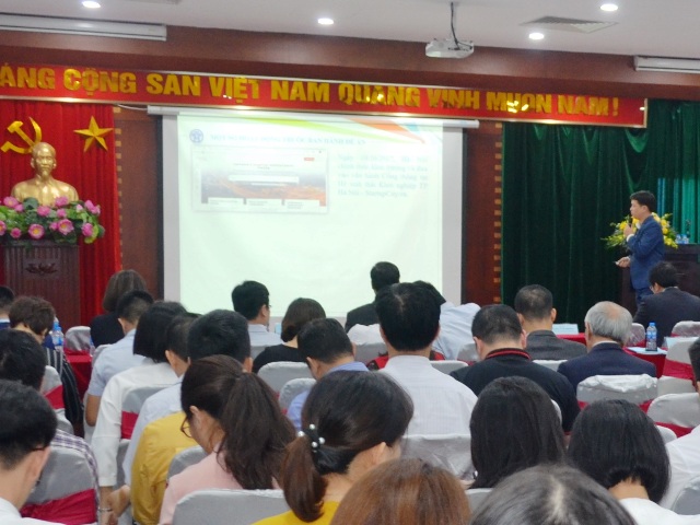 Hội  thảo công bố Đề án Hỗ trợ khởi nghiệp sáng tạo và các chính sách thúc đẩy khởi nghiệp sáng tạo trên địa bàn thành phố Hà Nội giai đoạn 2019-2025”.