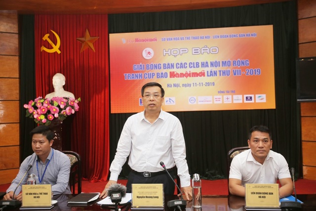 Giải bóng bàn các Câu lạc bộ Hà Nội mở rộng tranh Cúp Báo Hànộimới lần thứ 7 năm 2019 