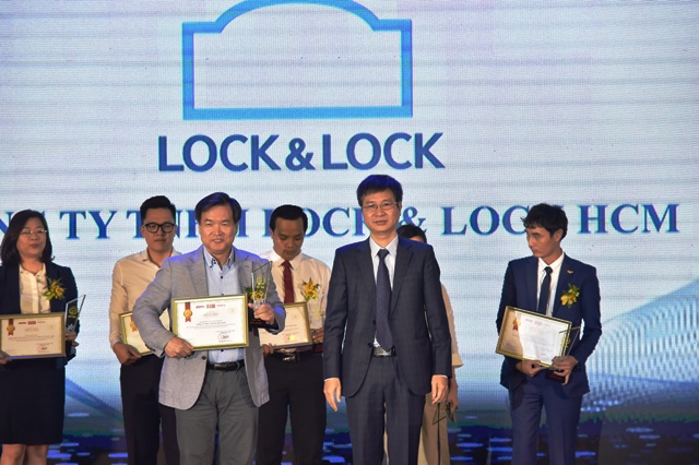 Lock & Lock vinh dự nhận giải thưởng Top 10 Sản phẩm, Dịch vụ Tin &Dùng 2019