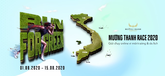 Mường Thanh Race 2020 - Run For Green - Giải chạy online vì môi trường và du lịch