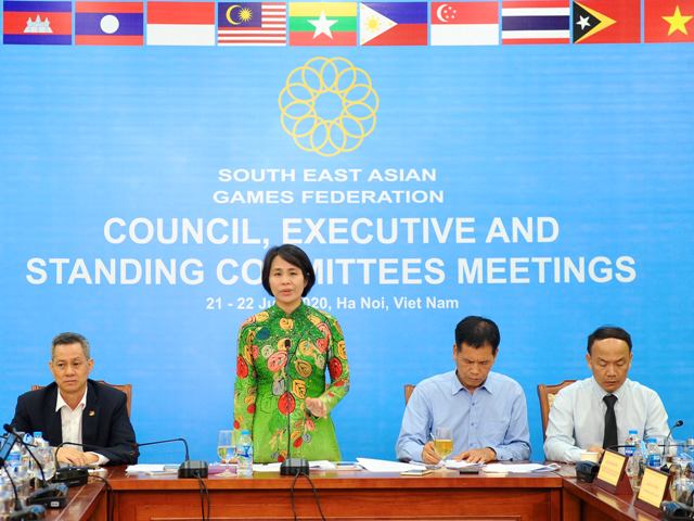 Hội nghị trực tuyến  Liên đoàn Thể thao Đông Nam Á lần thứ Nhất năm 2020
