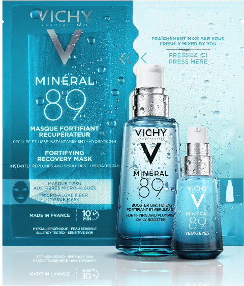 Bộ 3 sản phẩm Vichy Mineral 89